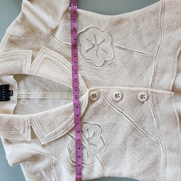 Tribal 100% Laine Wool Blazer Size 10 - Picture 4 of 10